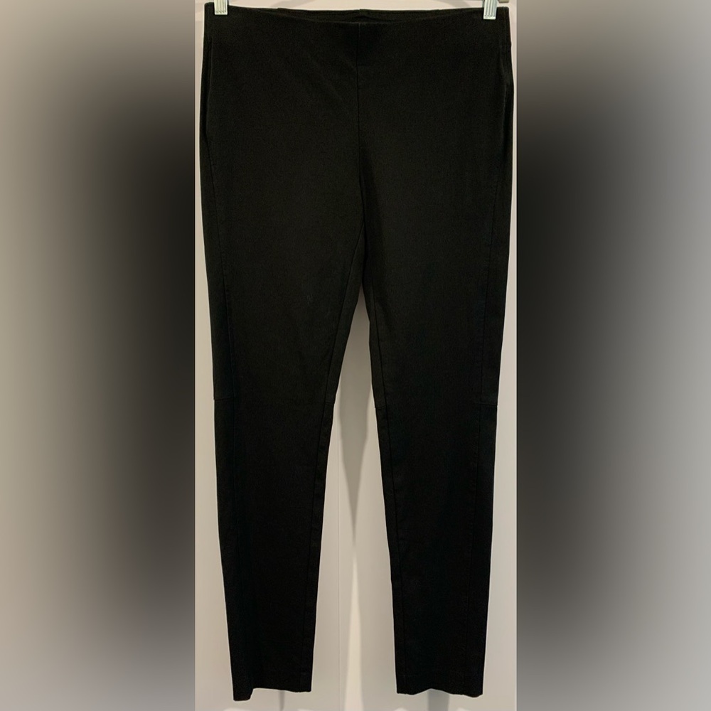 Excellent Condition, Lauren Ralph Lauren, Black Cotton Blend, Pull On Pant, Sz 8